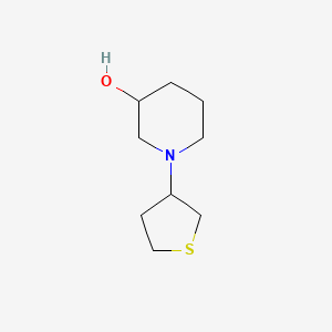 1-(Tetrahydrothiophen-3-yl)piperidin-3-ol - 1552536-20-5