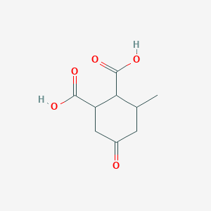 3-Methyl-5-oxocyclohexane-1,2-dicarboxylic acid - 15941-53-4