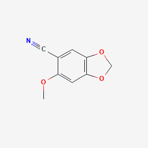6-Methoxybenzo[d][1,3]dioxole-5-carbonitrile - 1427365-61-4