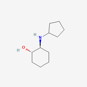 (1S,2S)-2-(cyclopentylamino)cyclohexan-1-ol - 1867063-20-4