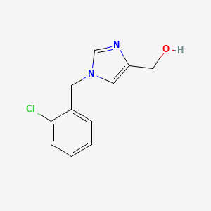 (1-(2-chlorobenzyl)-1H-imidazol-4-yl)methanol - 1695127-72-0