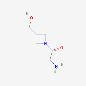 2-Amino-1-(3-(hydroxymethyl)azetidin-1-yl)ethan-1-one - 1691065-85-6