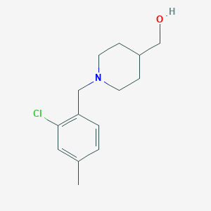 (1-(2-Chloro-4-methylbenzyl)piperidin-4-yl)methanol - 1984387-17-8