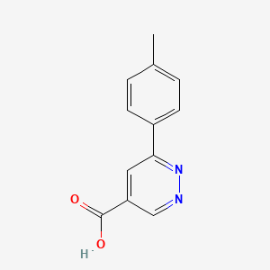 6-(p-Tolyl)pyridazine-4-carboxylic acid - 1896160-38-5
