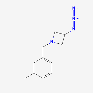 3-Azido-1-(3-methylbenzyl)azetidine - 2097976-95-7