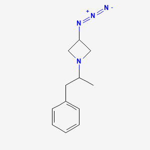 3-Azido-1-(1-phenylpropan-2-yl)azetidine - 2097981-31-0