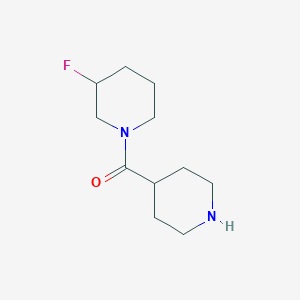 (3-Fluoropiperidin-1-yl)(piperidin-4-yl)methanone - 2004988-52-5