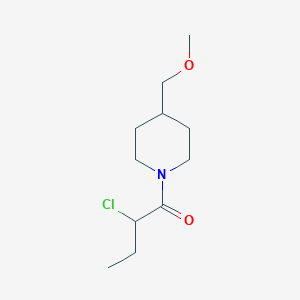 2-Chloro-1-(4-(methoxymethyl)piperidin-1-yl)butan-1-one - 2098078-42-1
