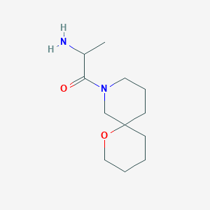 2-Amino-1-(1-oxa-8-azaspiro[5.5]undecan-8-yl)propan-1-one - 2097943-69-4