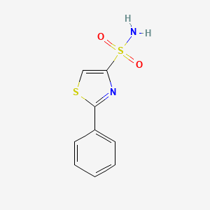 2-Phenyl-1,3-thiazole-4-sulfonamide - 1803601-10-6