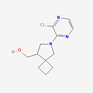 (6-(3-Chloropyrazin-2-yl)-6-azaspiro[3.4]octan-8-yl)methanol - 2098109-29-4