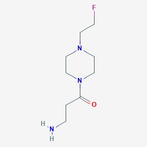 3-Amino-1-(4-(2-fluoroethyl)piperazin-1-yl)propan-1-one - 2007578-34-7