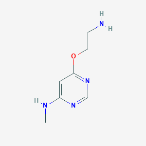 6-(2-aminoethoxy)-N-methylpyrimidin-4-amine - 2098033-71-5
