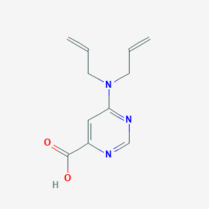6-(Diallylamino)pyrimidine-4-carboxylic acid - 1856516-37-4