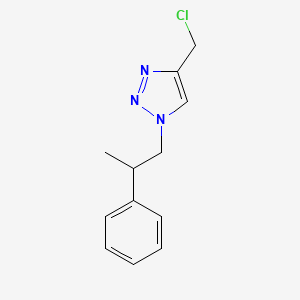 4-(chloromethyl)-1-(2-phenylpropyl)-1H-1,2,3-triazole - 1850954-21-0