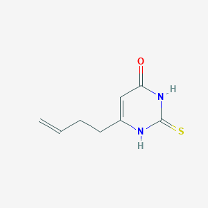 6-(but-3-en-1-yl)-2-thioxo-2,3-dihydropyrimidin-4(1H)-one - 54069-88-4