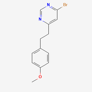 4-Bromo-6-(4-methoxyphenethyl)pyrimidine - 2098010-10-5