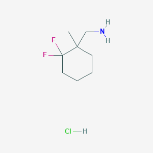 (2,2-Difluoro-1-methylcyclohexyl)methanamine hydrochloride - 2098017-24-2