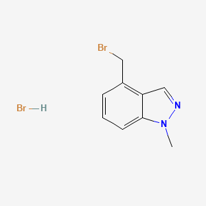 4-(Bromomethyl)-1-methyl-1H-indazole hydrobromide - 2208785-76-4