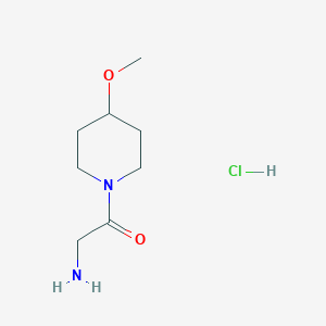 2-Amino-1-(4-methoxy-1-piperidinyl)-1-ethanone hydrochloride - 2206970-08-1