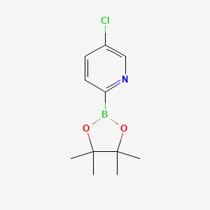 5-Chloro-2-(4,4,5,5-tetramethyl-1,3,2-dioxaborolan-2-yl)pyridine - 652148-93-1