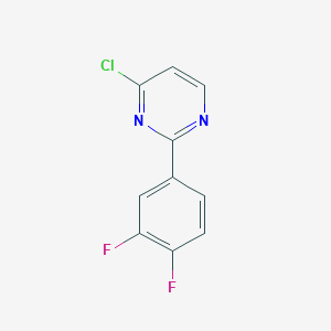 4-Chloro-2-(3,4-difluorophenyl)pyrimidine - 1156585-24-8