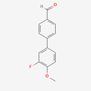 4-(3-Fluoro-4-methoxyphenyl)benzaldehyde - 716344-20-6