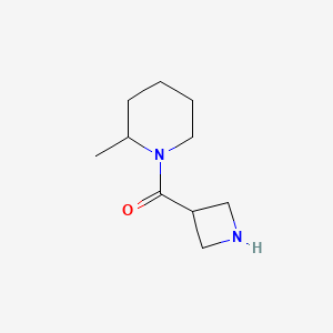 1-(Azetidine-3-carbonyl)-2-methylpiperidine - 1479650-47-9