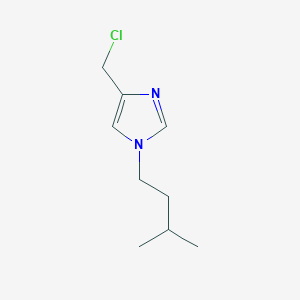 4-(chloromethyl)-1-isopentyl-1H-imidazole - 1695331-36-2