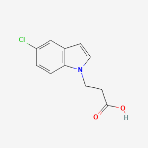 3-(5-chloro-1H-indol-1-yl)propanoic acid - 18108-89-9