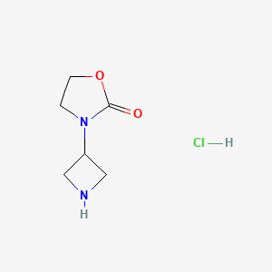3-(Azetidin-3-yl)oxazolidin-2-one hydrochloride - 2097999-67-0