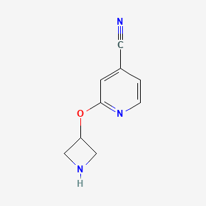 2-(Azetidin-3-yloxy)isonicotinonitrile - 1341688-81-0