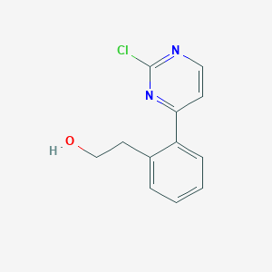 2-[2-(2-Chloropyrimidin-4-yl)phenyl]ethanol - 944265-90-1