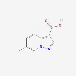 4,6-Dimethylpyrazolo[1,5-a]pyridine-3-carboxylic acid - 1167055-31-3