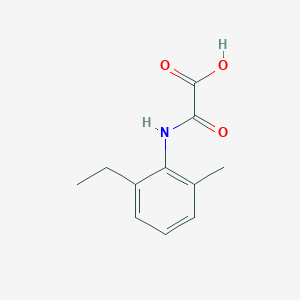 2-(2-ethyl-6-methylanilino)-2-oxoacetic acid - 152019-74-4