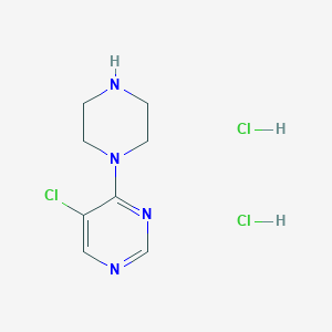 5-Chloro-4-(piperazin-1-yl)pyrimidine dihydrochloride - 1797573-17-1
