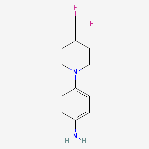 4-(4-(1,1-Difluoroethyl)piperidin-1-yl)aniline - 2097992-27-1
