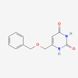 6-((benzyloxy)methyl)pyrimidine-2,4(1H,3H)-dione - 1917300-26-5