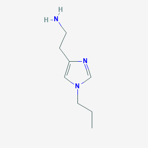 2-(1-Propyl-1H-imidazol-4-yl)ethanamine - 790707-11-8