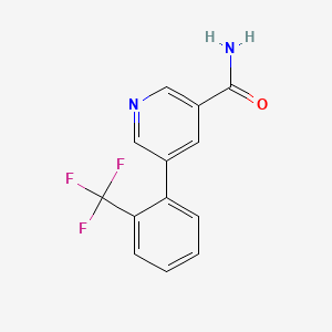 5-(2-(Trifluoromethyl)phenyl)nicotinamide - 1125421-92-2