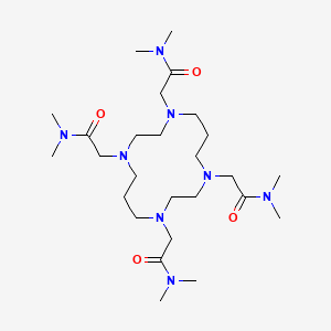 1,4,8,11-Tetrakis(dimethylaminocarbonylmethyl)-1,4,8,11-tetraazacyclotetradecane - 345612-68-2
