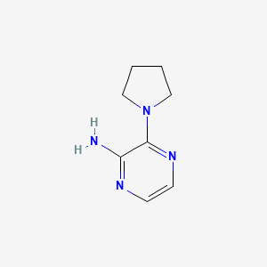 3-(Pyrrolidin-1-yl)pyrazin-2-amine - 912773-12-7