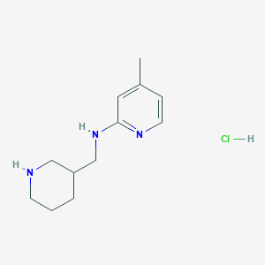 (4-Methyl-pyridin-2-yl)-piperidin-3-ylmethyl-amine hydrochloride - 1185313-60-3