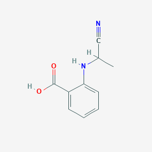 2-((1-Cyanoethyl)amino)benzoic acid - 