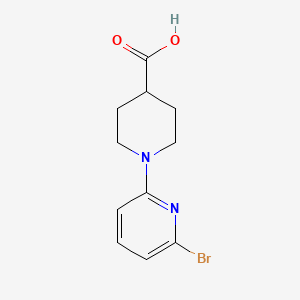 1-(6-Bromopyridin-2-yl)piperidine-4-carboxylic acid - 1065484-33-4