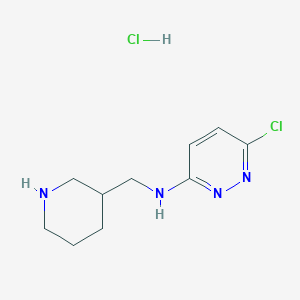 (6-Chloro-pyridazin-3-yl)-piperidin-3-ylmethyl-amine hydrochloride - 1185313-84-1