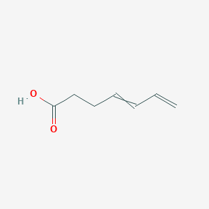 Hepta-4,6-dienoic acid - 75283-35-1