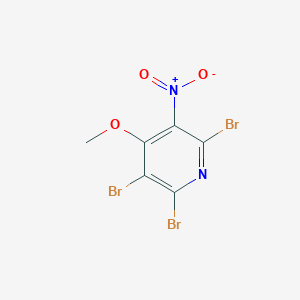2,3,6-Tribromo-4-methoxy-5-nitropyridine - 31872-70-5