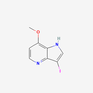 3-Iodo-7-methoxy-1H-pyrrolo[3,2-B]pyridine - 1190318-85-4