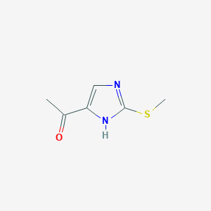 1-(2-(Methylthio)-1H-imidazol-4-yl)ethanone - 944898-42-4